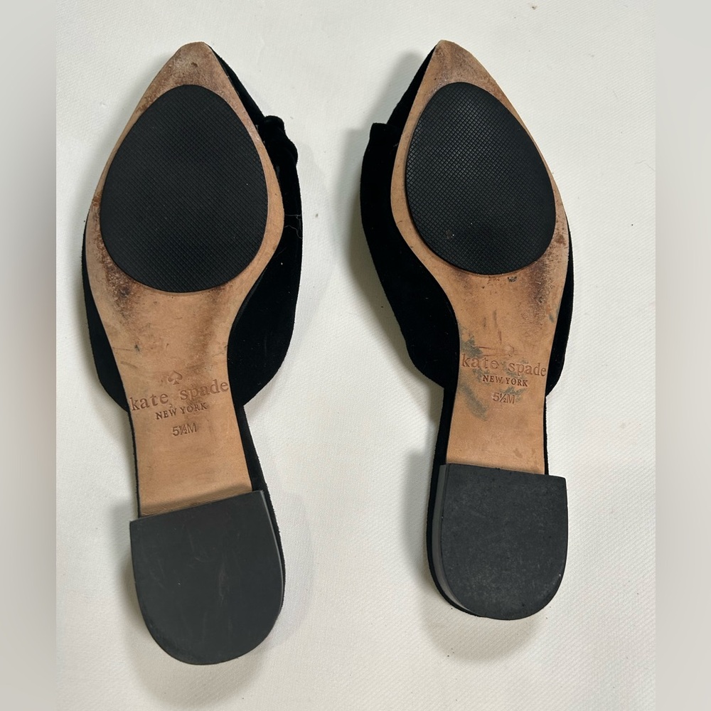 Kate spade black pointed toe fayrn mule - Picture 4 of 11